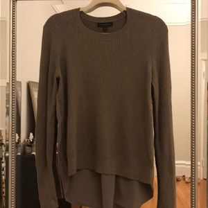 Army Green Banana Republic Sweater